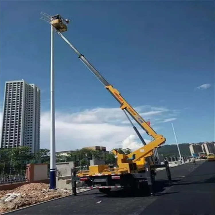 阜南县维修路灯的曲臂升降车出租